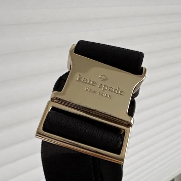 Kate Spade Black and White leopard Print bum bag / pouch - Picture 10 of 10